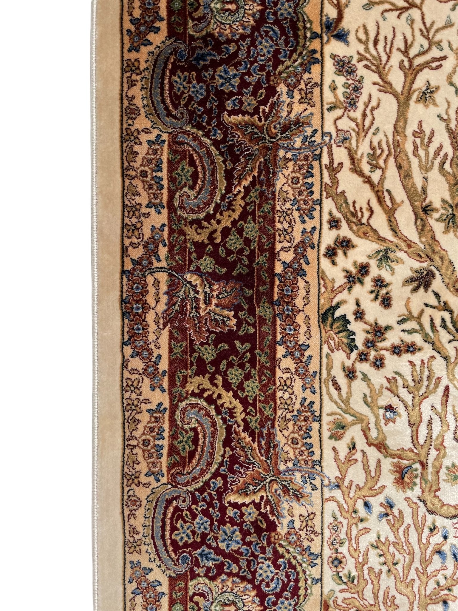 IHYA in Beige Modal Prayer Rug by Asrār Collection